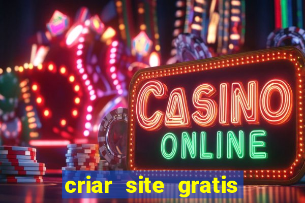 criar site gratis de jogos